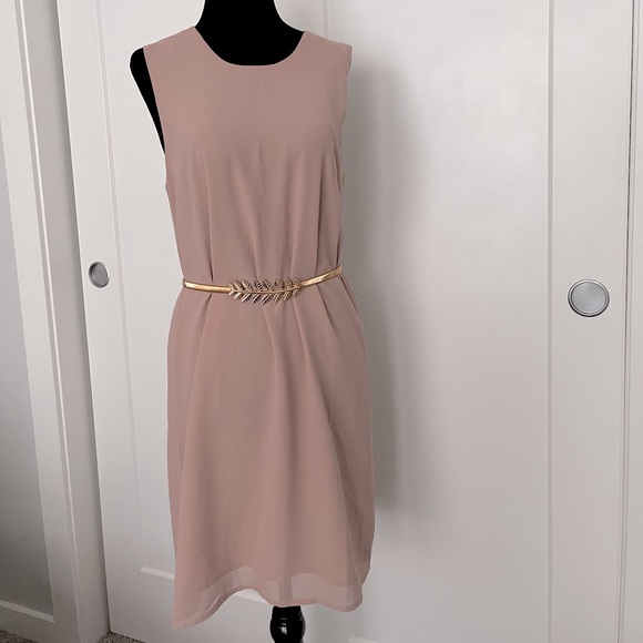 4𝒇𝒐𝒓$50 SIMONS Twik dusty rose dress sizeS - Picture 5 of 5